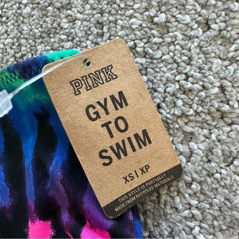 Victoria’s Secret PINK Gym to Swim High Waist Mini Bikini Bottoms Size XS - Picture 2 of 4